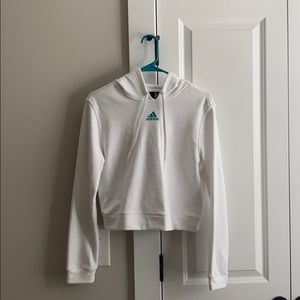 Women’s M White Adidas Hoodie